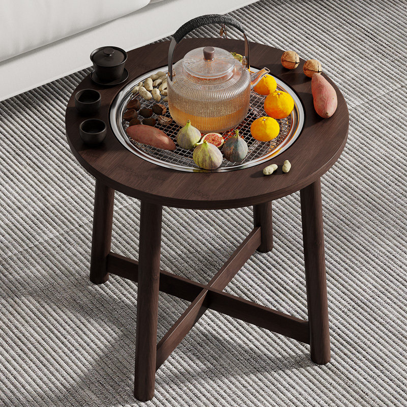 围炉煮茶桌子烤火炉套装户外烧烤炉冬天围炉桌家用烧烤架碳炉全套,淘宝优惠券,粉丝福利购,淘宝优惠卷