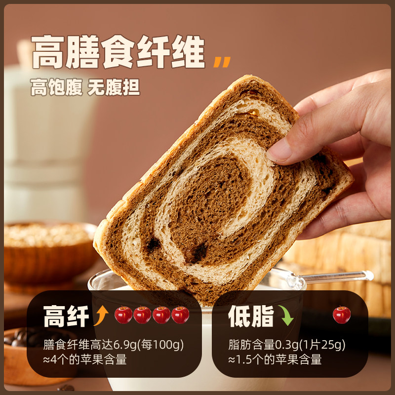 光合力量生椰吐司全麦面包代餐咖啡 光合力量吐司面包