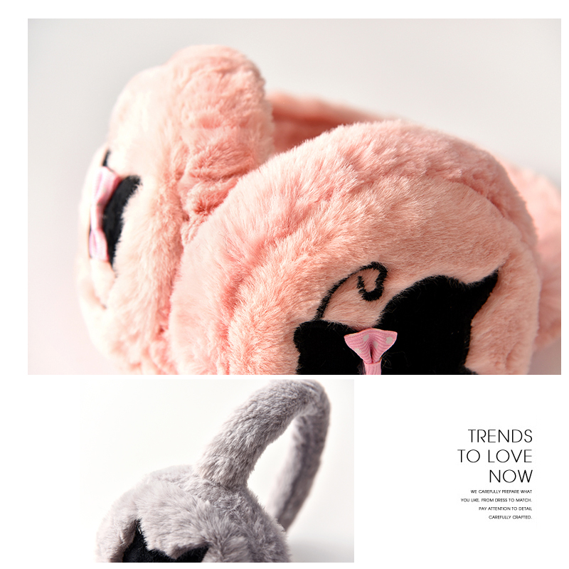 包邮 小猫耳包 保暖防寒护耳耳罩 女冬季可爱学生耳套 韩版可调节 - 图2