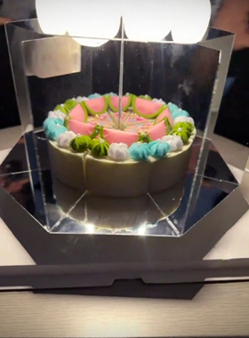 幻境蛋糕小夜灯手工DIY材料包圣诞节生日礼物送女友女朋友闺蜜ins