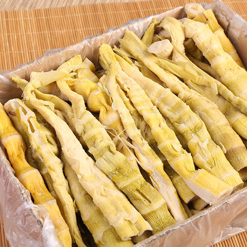 新货4斤浙江安吉笋干农家湖州竹笋嫩笋尖新鲜嫩笋腌笋扁尖笋半干 - 图1
