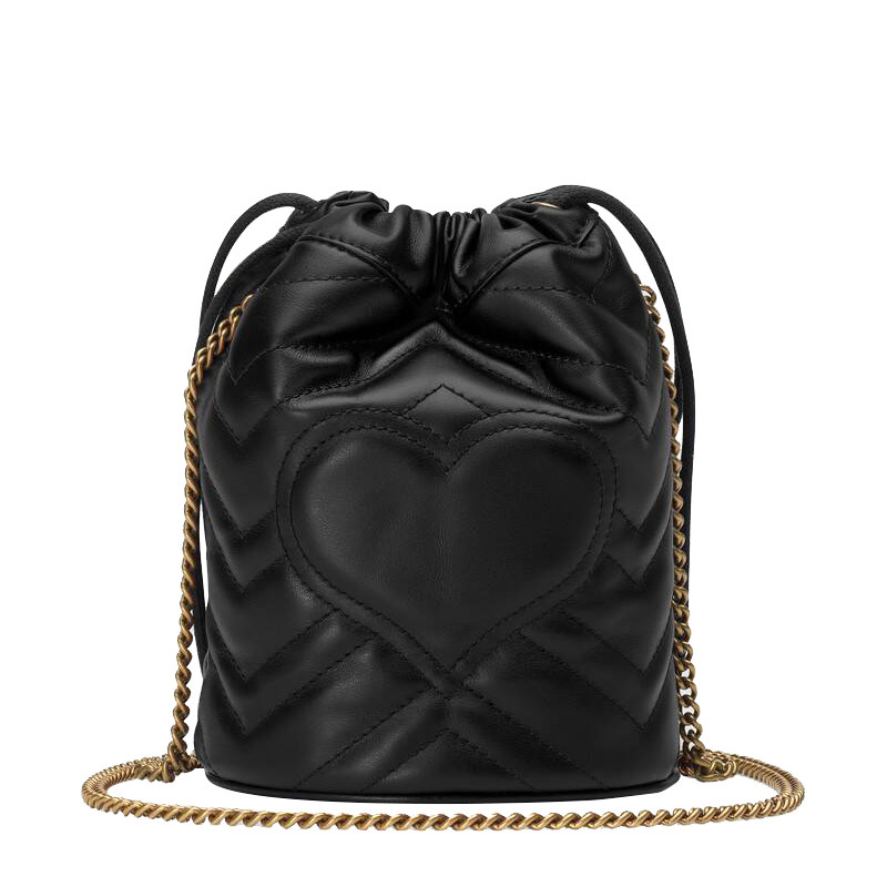 gucci gg marmont迷你单肩水桶包 LAMAVO女士包袋