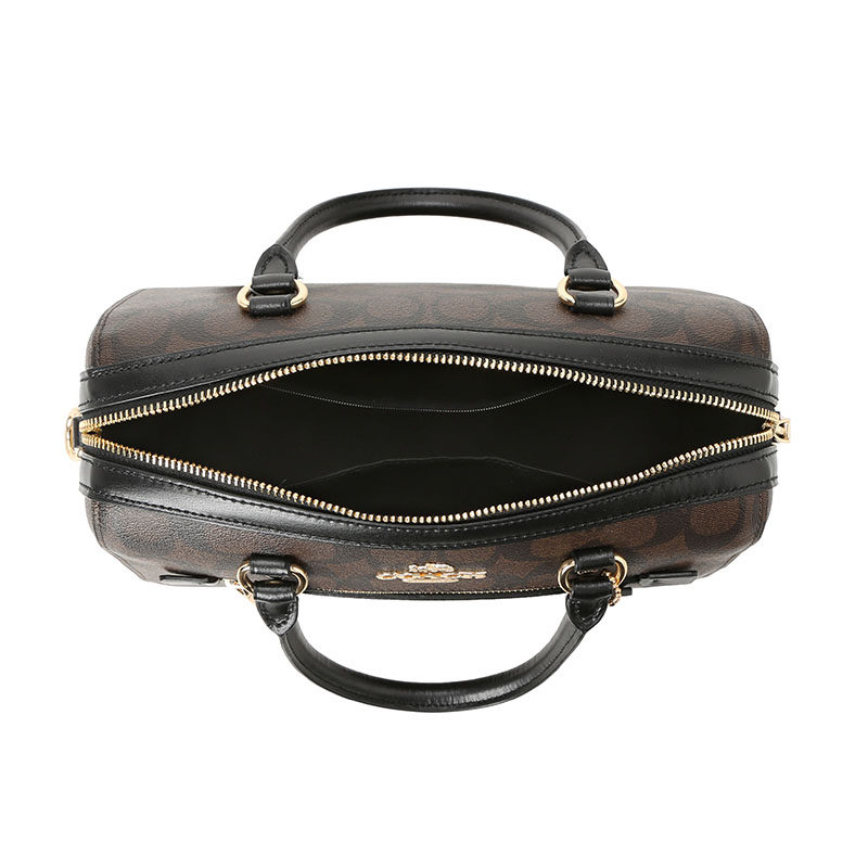 coach rowan波士顿桶包老花手提包 LAMAVO女士包袋