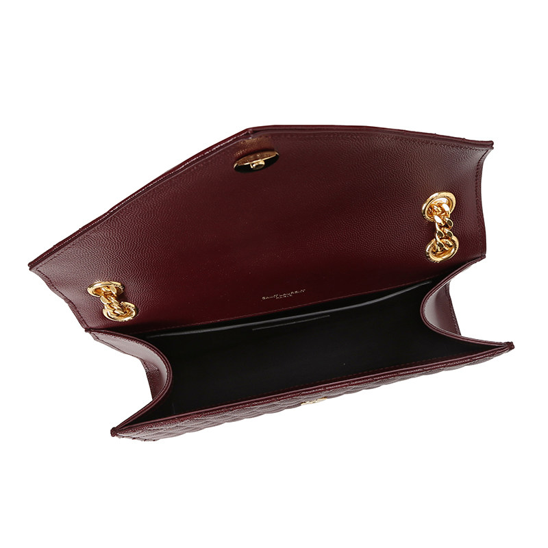 ysl /圣罗兰envelope压花单肩包 LAMAVO女士包袋