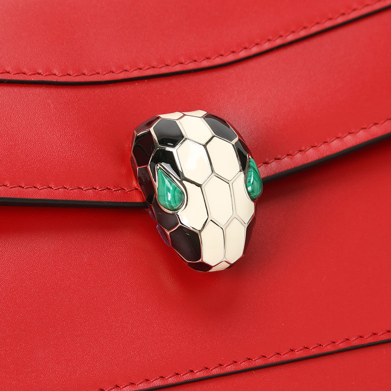 bvlgari /宝格丽女珐琅蛇头单肩包 LAMAVO女士包袋