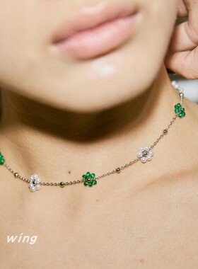 女日韩INS风青春甜美项链