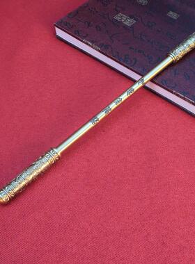 如意金箍棒黑悟空法器纯黄铜茶室家居摆件装饰工艺品热卖新款