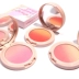 Judydoll Orange Blossom Gradient Blush 03 Dream Peach Apricot Orange Trolor Natural nude Makeup Yellow Girl White - Blush / Cochineal