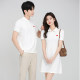 ເສື້ອໂປໂລ dress ຄູ່ຜົວເມຍການລົງທະບຽນເຄື່ອງນຸ່ງຫົ່ມ