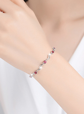 纯银女ins七夕情人节礼物