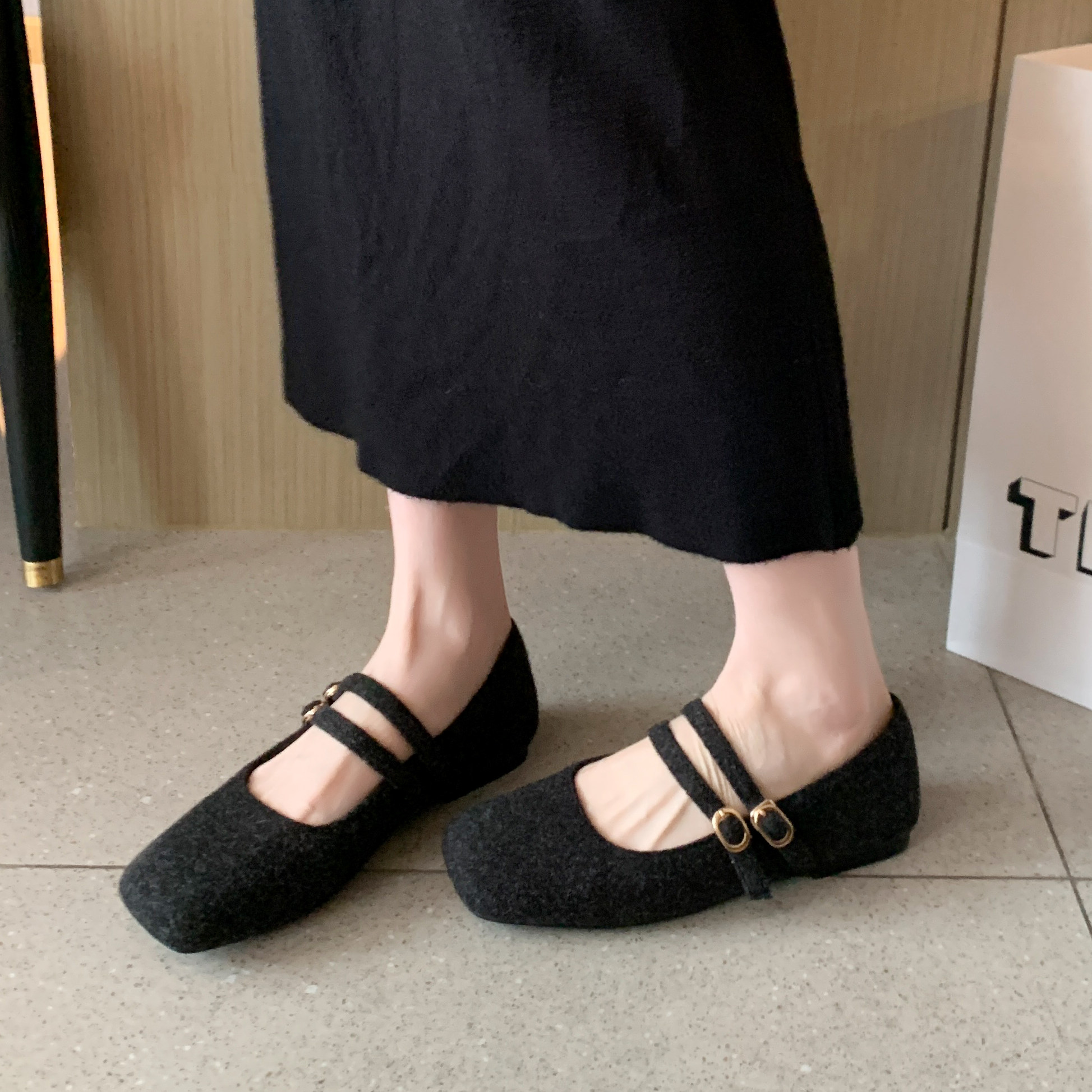 加绒勃肯鞋女保暖毛毛鞋加肥加宽大码女鞋41到43抗寒平底毛绒棉鞋,淘宝优惠券,粉丝福利购,淘宝优惠卷