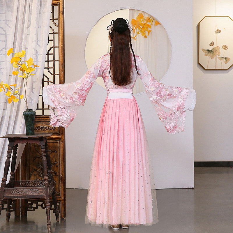 女古装中国风樱花超仙正品改良汉服 美俪秘籍汉服