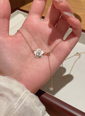 气质百搭小众款锁骨链配饰