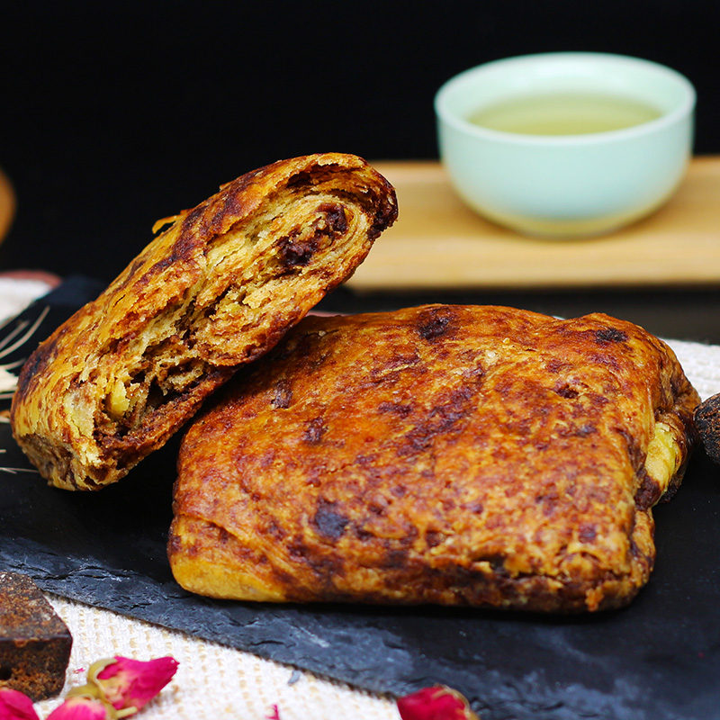 红脸酥早餐饼红糖焙子咸香味烧饼锅盔内蒙古特产传统糕点点心零食-图3