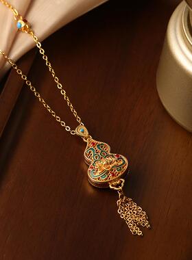 SimpleLoveAcc新中式葫芦项链