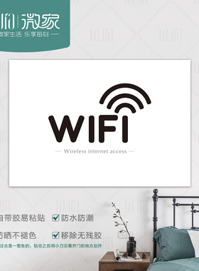 电表箱贴纸装饰画免打孔自粘贴画