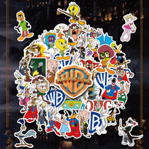 100 Warner Centennial Cartoon Creative Play Animation Cat and Mouse Graffiti Stickler Laptop Tablet Guitar Children Water Glasses Cardin headpiece Helmet Decoration Sticker waterproof