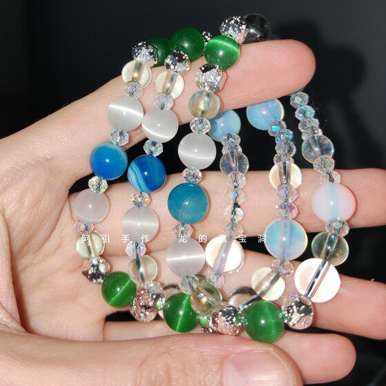原神 龙的藏宝洞 温迪 原神同人周边手作手链衍生天然玛瑙原创包邮 图片价格品牌报价 原仓数据