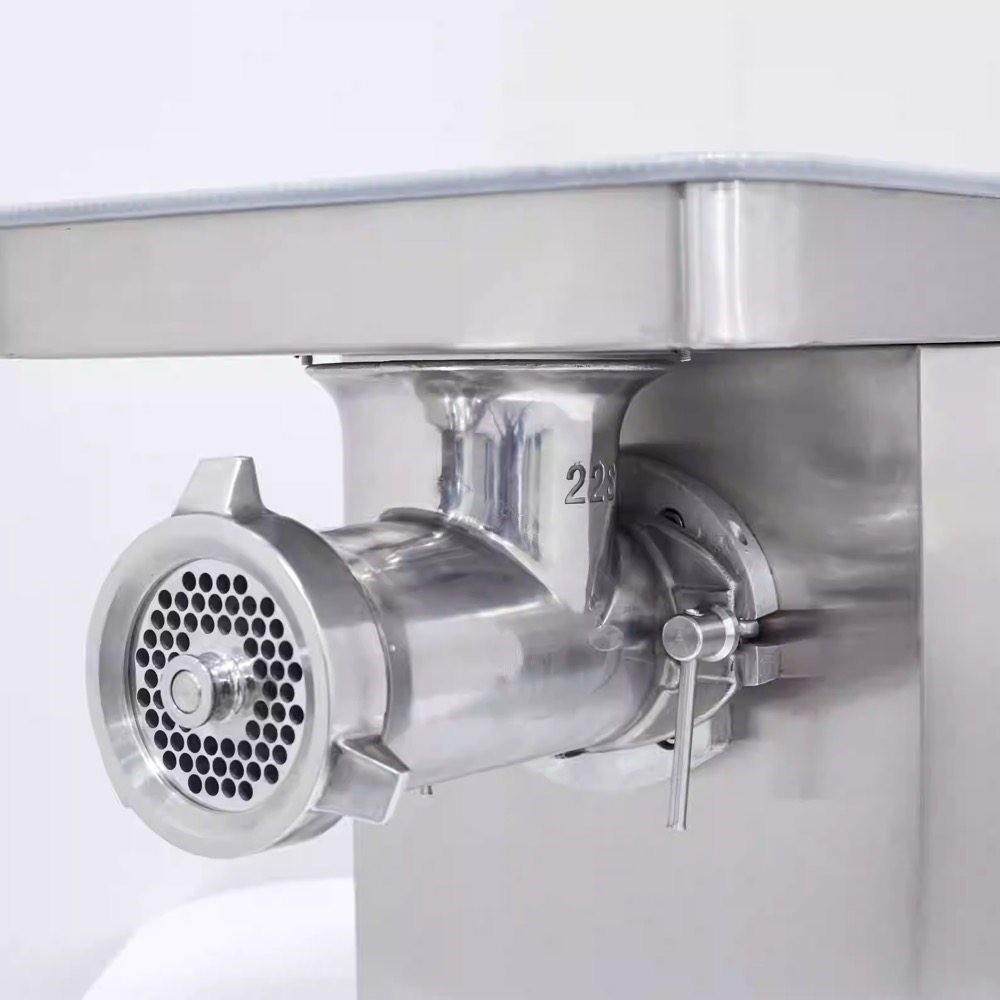 翊鹰商用大功率不锈钢全自动大型式电瓶款可移动绞肉机电动台,淘宝优惠券,粉丝福利购,淘宝优惠卷