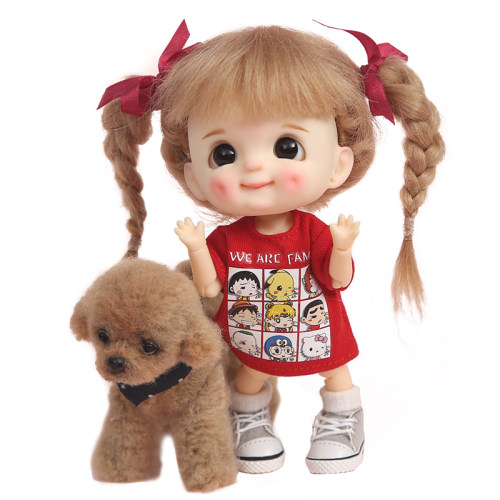 正版STODOLL OB11娃头蛋蛋笑笑整娃 圣诞节礼物关节娃娃BJD送女友 - 图3