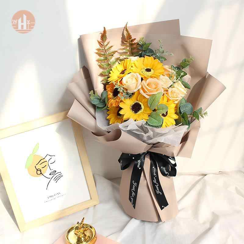 毕业向日葵花束 新人首单立减十元 21年7月 淘宝海外