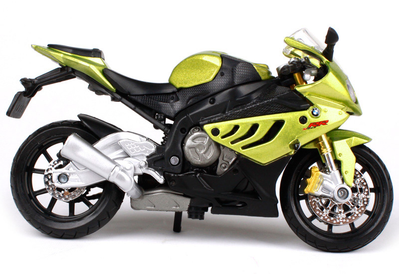 美驰图 1/18 宝马BMW S1000RR 摩托车 成品模型 - 图2