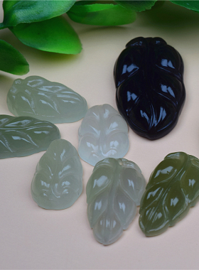 和田玉青白玉手镯女款圆细条