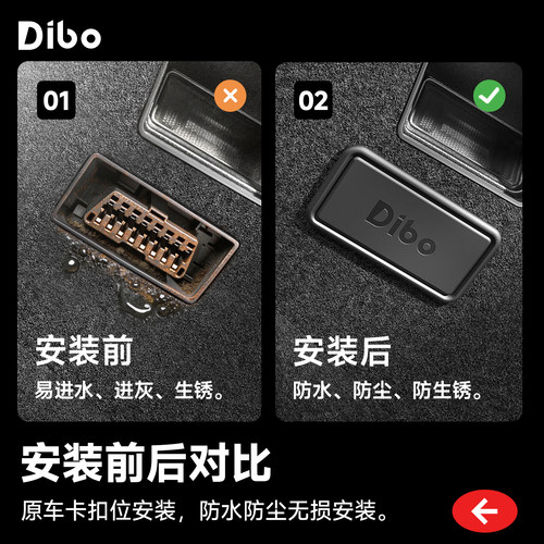 帝博适用特斯拉OBD接口保护盖全包硅胶套罩焕新版ModelY3/YL配件 - 图0