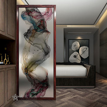 Modern Art Glass Partition Living Room Entrance Into The House Xuan Guan Bedroom Home Screen Decoration Frosted Light Transmission Minimalist Abstraction