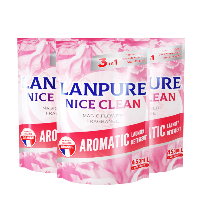 去渍香氛香味持久家用实惠装洗衣液 纯竹工坊家居常规洗衣液