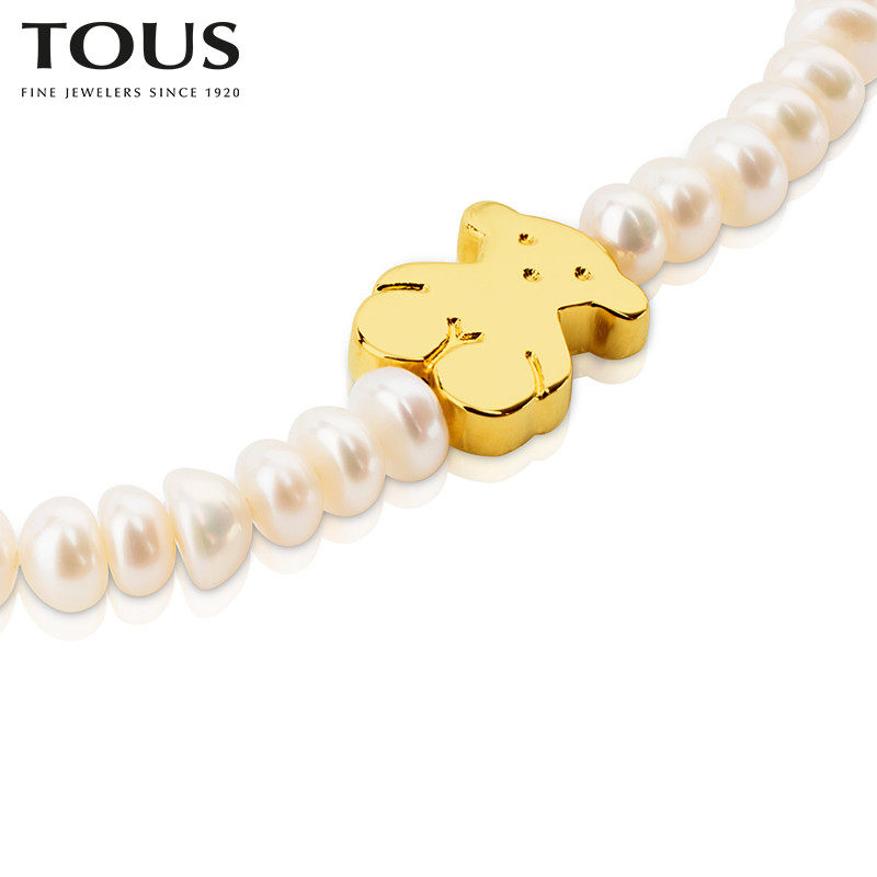 【新年礼物】tous /桃丝熊18k金手链 TOUS桃丝熊手链