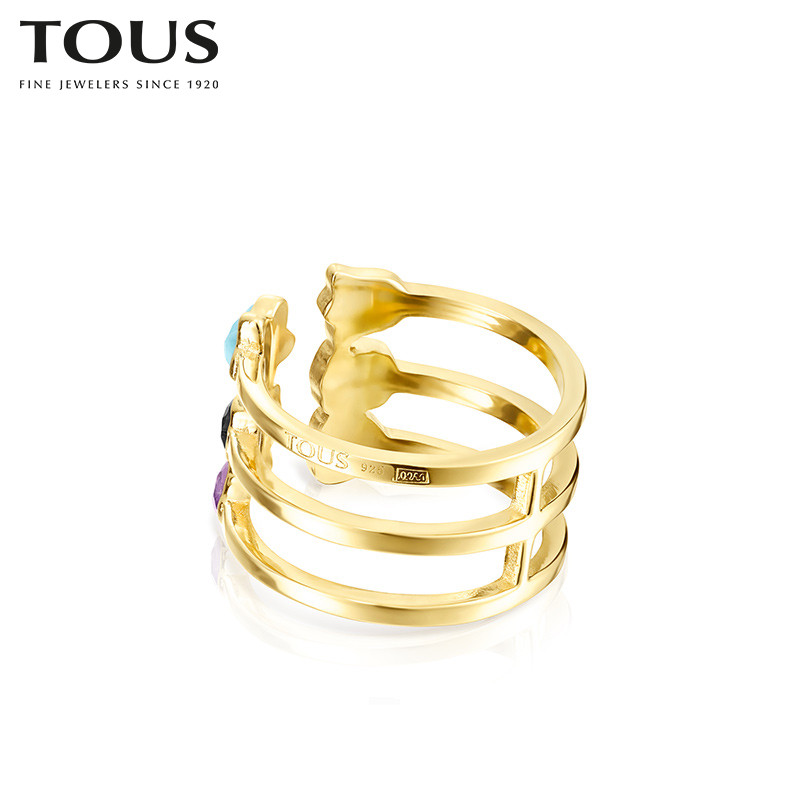 【新年礼物】tous /桃丝熊glory戒指 TOUS桃丝熊戒指/指环