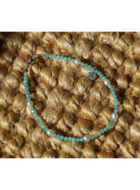 欧洲设计师TRÉE925银【海洋之恋】原创小众设计手工手链