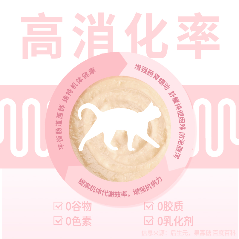 妮吖全价主食猫用奶糕流质拌食酱全阶成猫幼猫零食羊奶补水营养膏