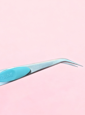 日本UTSUMI美甲镊子TS002曲头美甲专用夹子美甲夹子取粘钻饰品