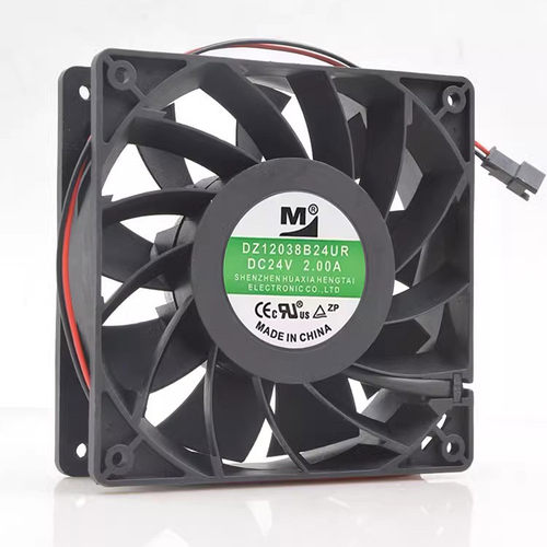 原装一盟DA12038B24UA 24V 1.00A空压机电磁炉变频器12CM散热风扇-图0