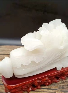 阿富汗白玉摆件客厅玄关办公室