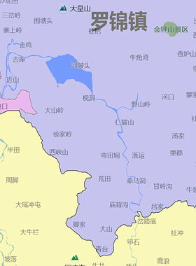 永福县地图1.15m办公室书房装饰画桂林市区域路线划分折叠版现货