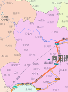 紫阳县地图1.15m安康市折叠家用高清办公室会议室书房新款墙贴装