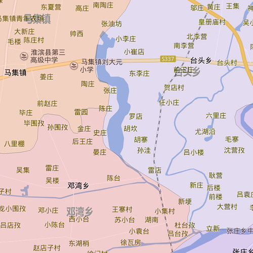 淮滨县地图1.15m办公室书房装饰画信阳市区域划分高清打印折叠版 - 图1