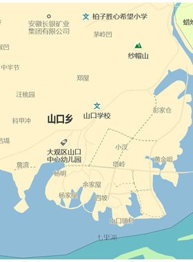 怀宁县地图1.15m安庆市折叠版装饰画客厅沙发背景墙面壁画贴图