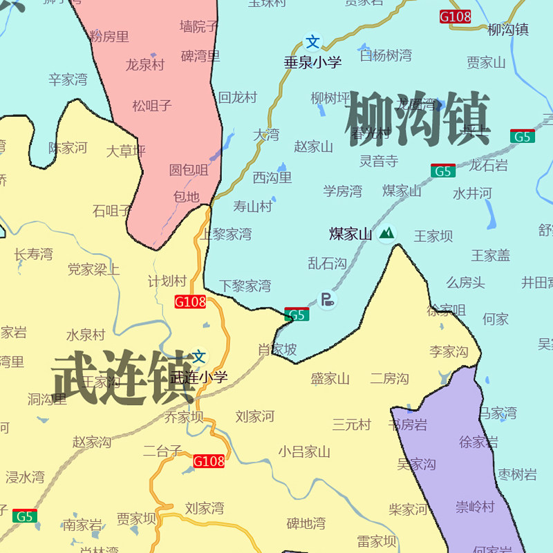 剑阁县地图1.15m广元市新款折叠版初中小学生成人书房装饰画贴图
