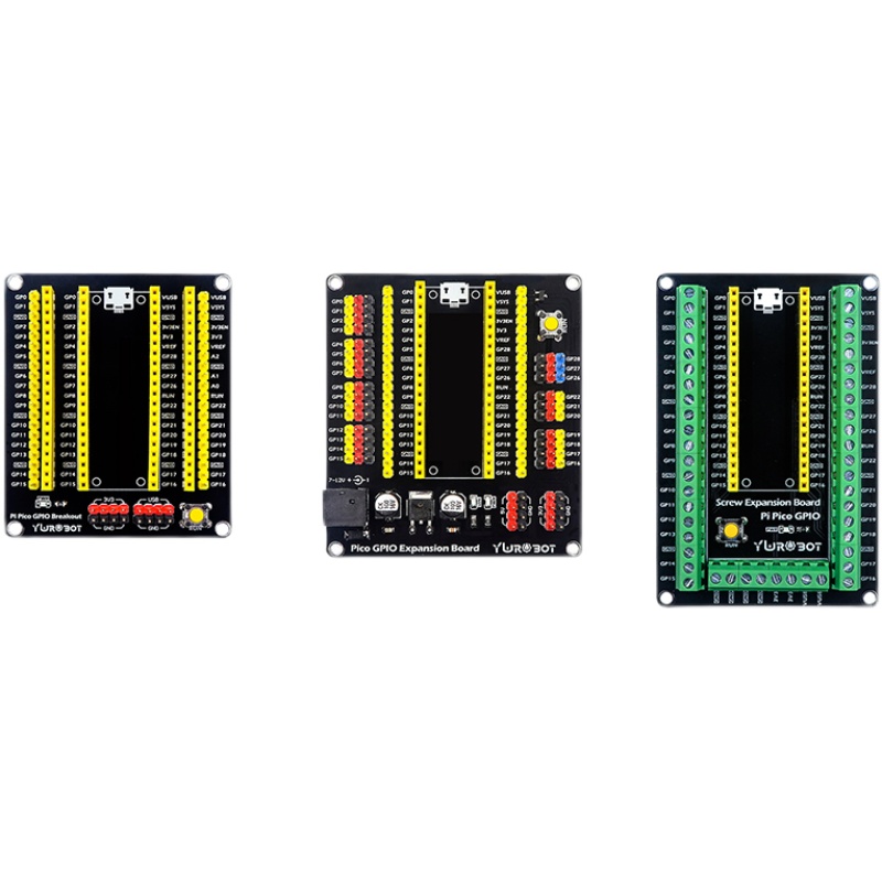 YwRobot适用于树莓派Pico W H扩展板RaspberryPi开发板GPIO传感器 - 图3