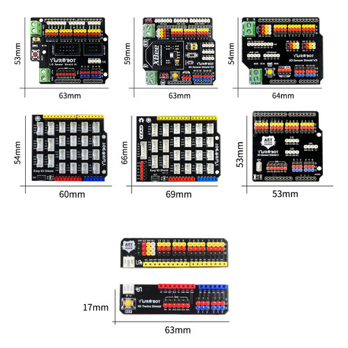 YwRobot适用于Arduino 传感器IO扩展板适用于arduino uno r4 - 图1