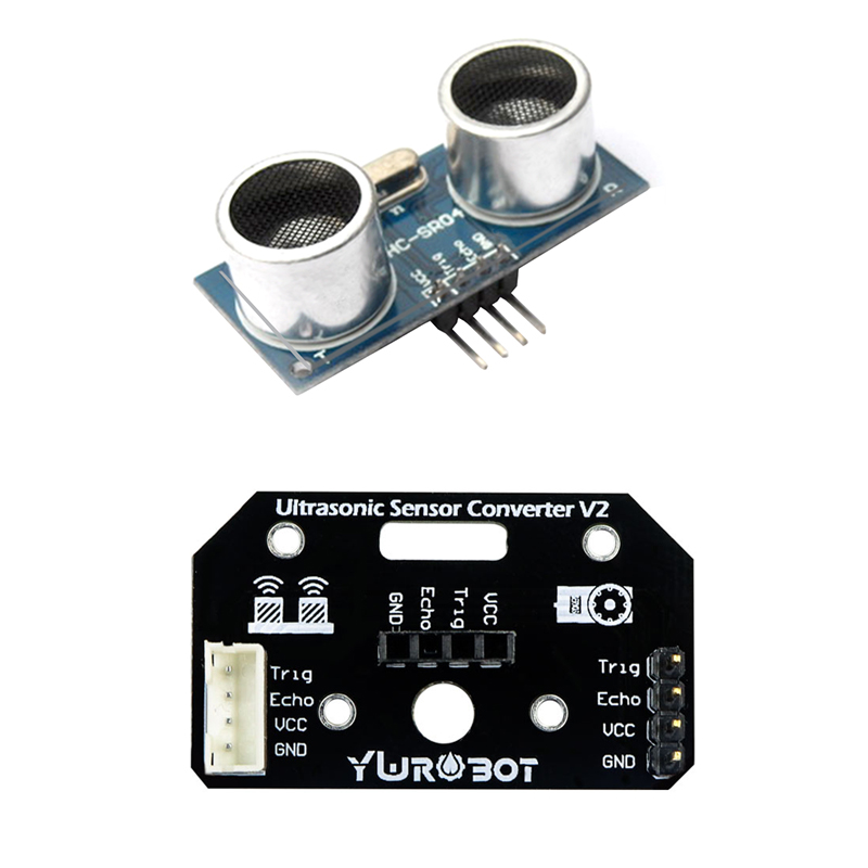 【YwRobot】适用于Arduino  超声波测距传感器模块 含转接固定板 - 图3