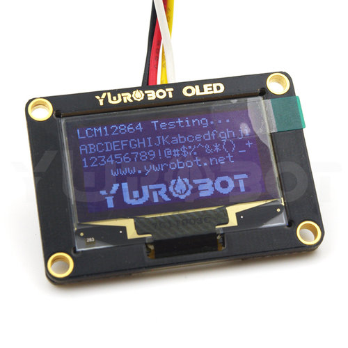 【YwRobot】适用于Arduino 1.3寸OLED12864显示屏模块 IIC I2C - 图2
