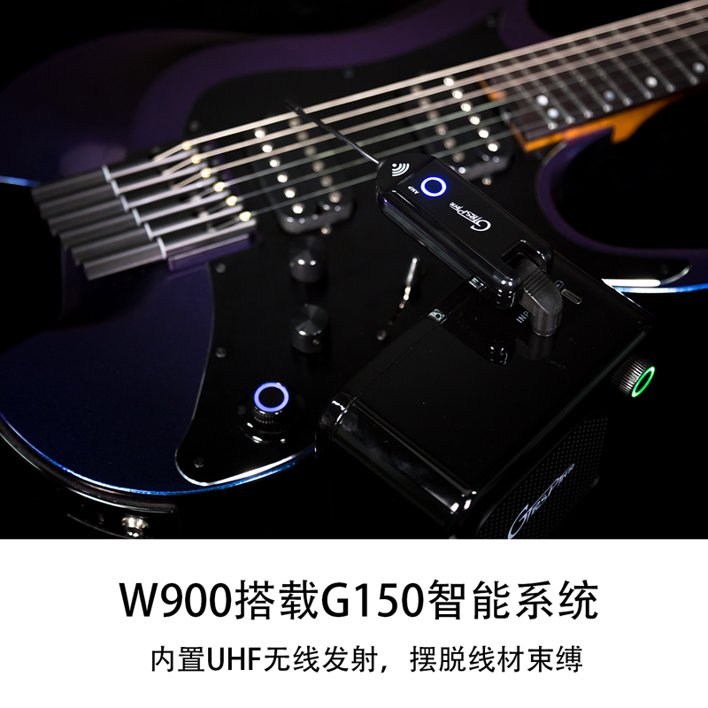 MOOER魔耳GTRS智能电吉他W800/900玫瑰木椴木带效果器专业电吉他 - 图0