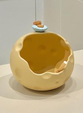 【新家的100个快递】钥匙收纳玄关摆件轻奢高档入户门装饰收纳盒