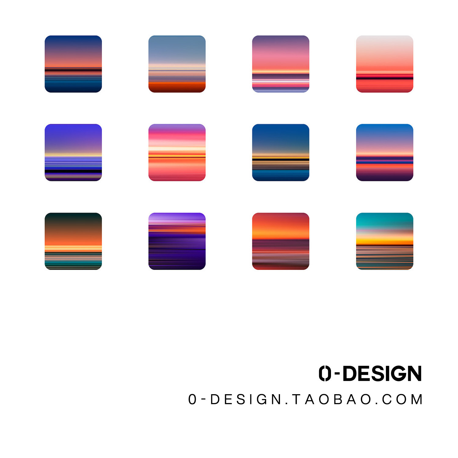 48款时尚简约自然动感抽象艺术条纹渐变背景底纹ai矢量设计素材,淘宝优惠券,粉丝福利购,淘宝优惠卷