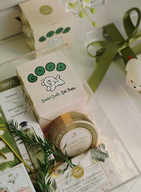 INS风小狗造型香薰蜡烛礼物网红创意摆设装饰过节礼品生日纯手作